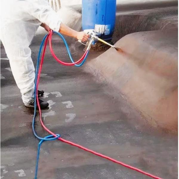 Fast Dry Flat Roof Liquid Membrane With Emulsified Asphalt Brush Drying Time 4 - 6 Hours