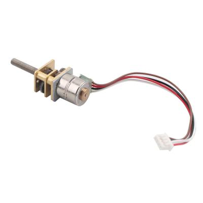 5 o micro motor deslizante do volt 10mm, comprime 2 o fio da fase 4 personalizou o motor alinhado C.C. VSM10-816G