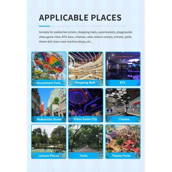 Полный размер Машины Кляп Candy Grabber Зона развлечений 80 кг Вместимость для развлечений