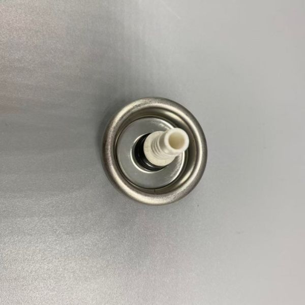 Long Stem Chemical-Resistant PU Foam Aerosol Valve with One Inch Size for High-Pressure Foam Dispensing