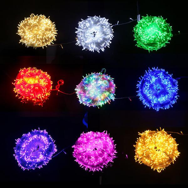 10Meters LED de Navidad Christmas Lights for Holiday Decorations Plug-in Power Supply