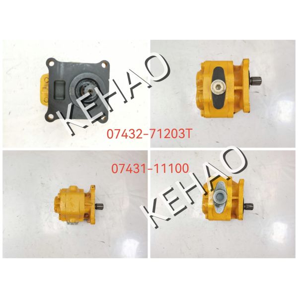Industrial grade CAT oil pump 07431-11100 Completely Interchargeable With Original Pump Factory Supply Hydraulic Spare Parts