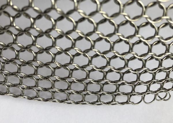 Metal Welded Ring 0.51MM Stainless Steel Wire Mesh