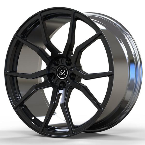 Range Rover Autobiography 2023 Custom 1-PC Forged Rims 20x9.5 Polished And Black Face
