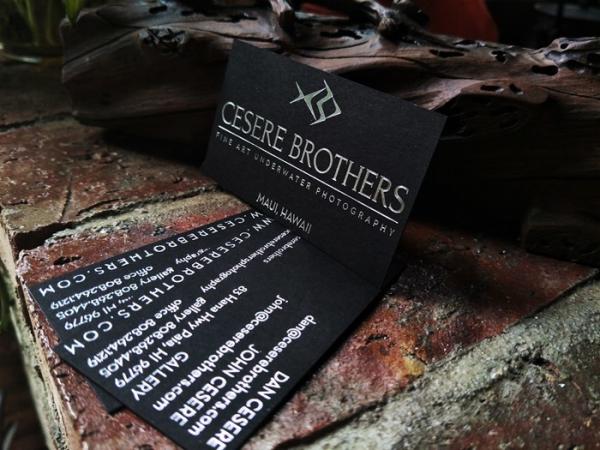 Create Personal Foil Stamped Business Cards 800gsm Paper Weight For Club