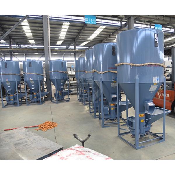 Vertical Feed Mixture Machine , Livestock Feed Mixer Reliable Performance