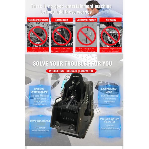 Exciting 360 Degree Flight Virtual Reality Simulator For 5 Square Meters