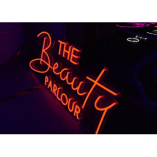 Custom Neon Signs Providing Flexible Design Solutions with Acrylic and LED Neon Flex Materials for Various Applications