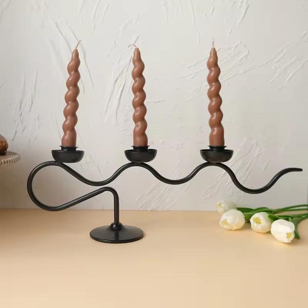 Decorative Candle Holders Metal Candlestick Holder Vintage Hysteria Wrought Iron Holders