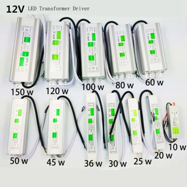 Constant Voltage Outdoor CCTV Led Switching Power Supply IP67 Waterproof 12V 10W 20W 60W