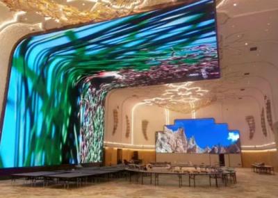 módulo macio interno cilíndrico do começo da exposição de diodo emissor de luz de 1200cd SMD P2.5 P3 P4
