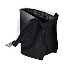 Makeup Bag Cosmetic Bag Travel Toiletry Bag Waterproof Makeup Zipper Portable Transparent Pouch Set - Black, bagease pac