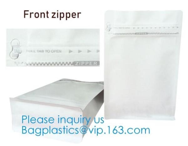 Printed Waterproof Zipper Stand Up Aluminum Foil Bag For Pet Food Laminated Bags, Polypropylene Pouches, Aluminum Foil B