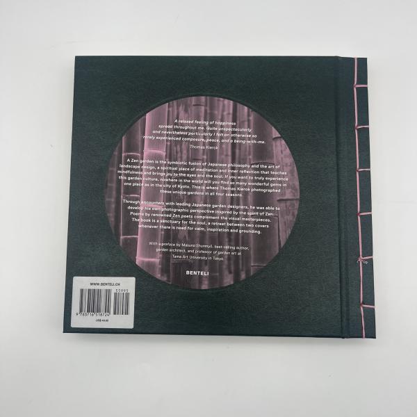 Ancient Bound Japanese Binding Hardcover Art Book Printing Special Design 320 Pages
