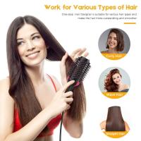 Nylon CE 65W 3 In 1 Hair Dryer Comb , Hair Dryer Brush Straightener