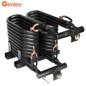 20 л.с. 88 кВт 300000 БТУ Конденсатор испаритель теплообменник трубка в трубке