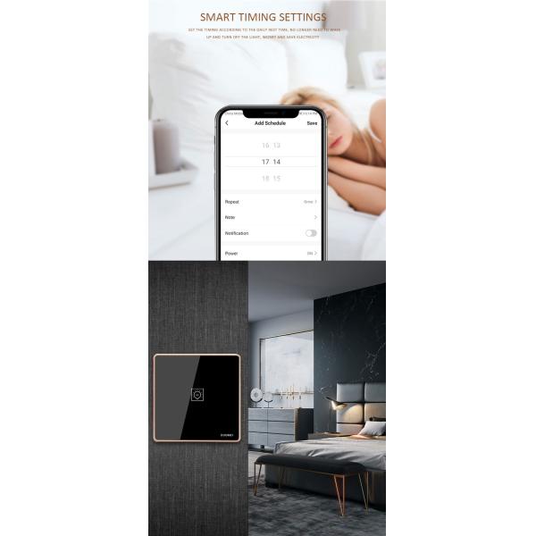 Smart Home System Iot Wifi Zigbee Touch Switch In-wall Remote Wall Switch 100-250V