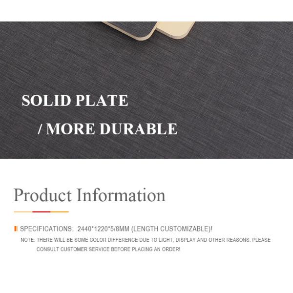 Soundproof Acoustic Fabric Bamboo Fiber Wall Panel ECO Friendly