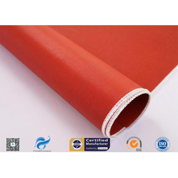 0.85mm Silicone Coated Fiberglass Fabric 260℃ High Temperaturer Resistant