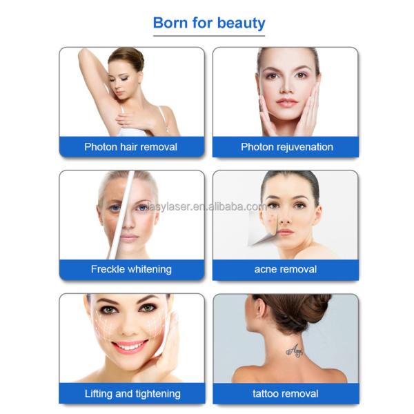 Удаление моли 110v машины удаления волос лазера OPT IPL SHR профессиональное