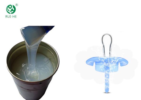 Borracha de silicone líquida LSR do produto comestível dos bocais do bebê 6250 - repercussão da elevação 60YH