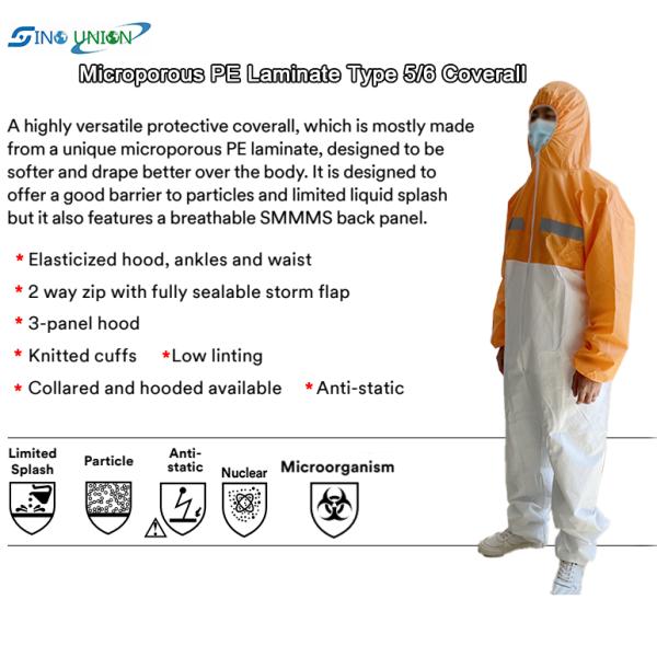 Coveralls предохранения от индустрии Coverall механика OEM не сплетенные устранимые
