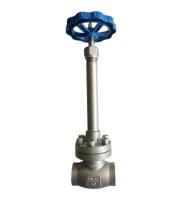 PN40 Manual Stainless Steel Liquid Cryogenic Gases Globe Valves For LNG LOX LIN LAR