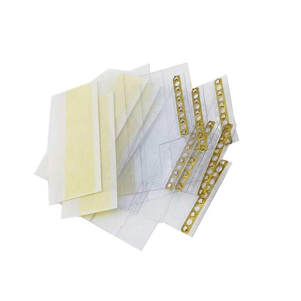 Желтая SMT Double Splice Tape с медной застежкой 8 мм 12 мм 16 мм для сцепления материалов