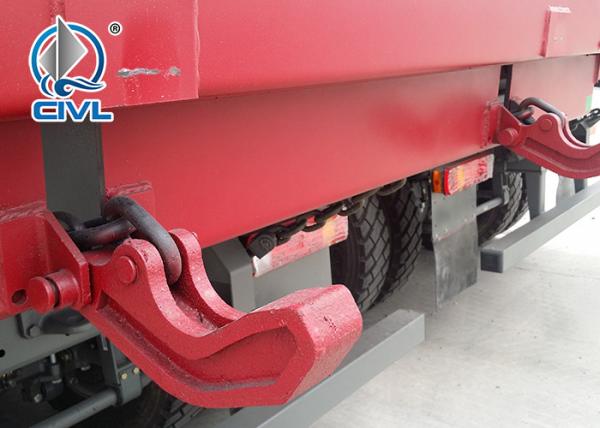 Sinotruk 6X4 Heavy Duty Dump Truck 10 Wheel Dump Truck 30T Red Color Tipper Truck