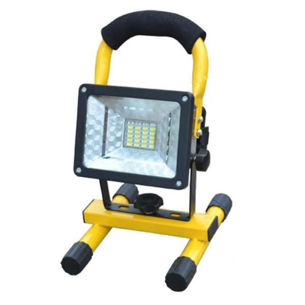30W Emergency Portable Rechargeable Flood Lights 24 LED Ultra High Brightness