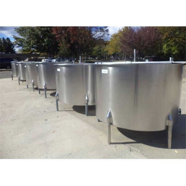 Kaiquan Stainless Steel Mixing Tanks / Emulsifying Tank For Coconut Milk Juice Heating