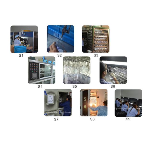 NK55 Advanced Varifocal Lenses , 28mm Segment 1.56 Varifocal And Bifocal Lenses Flat Top