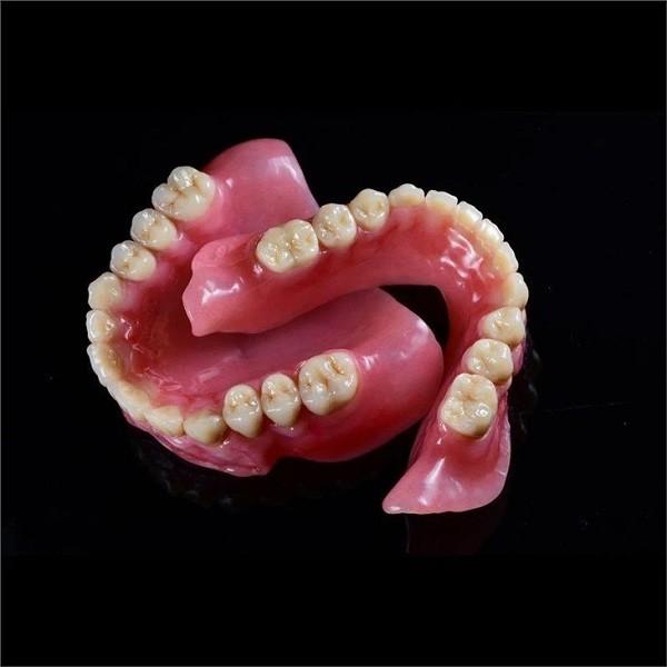 Removable Full Acrylic Denture Teeth Restoring Customized Fit