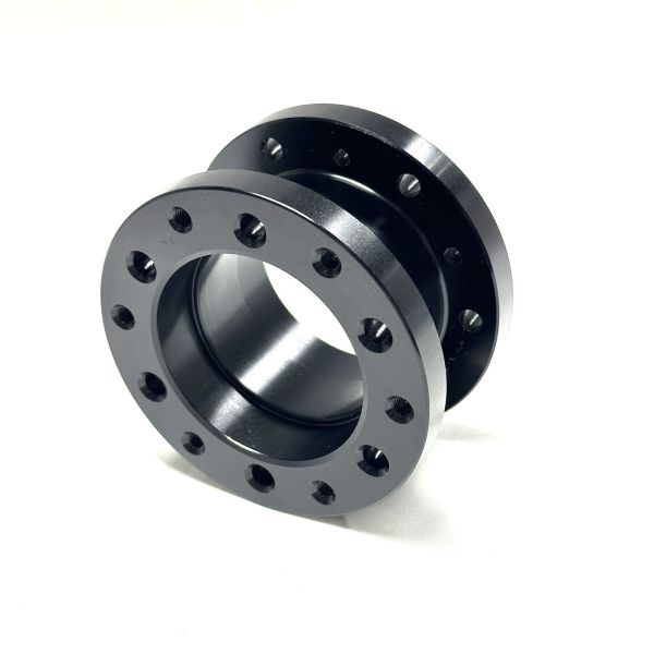 Aftermarket Aluminium Steering Wheel Adapter Kits Hub Spacers 50MM Extension For Motorsport