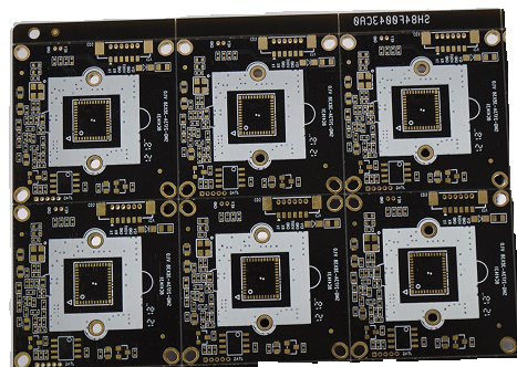 Тяжелый PCB меди с толщиной меди 2 oz и черной маской припоя для усилителя силы