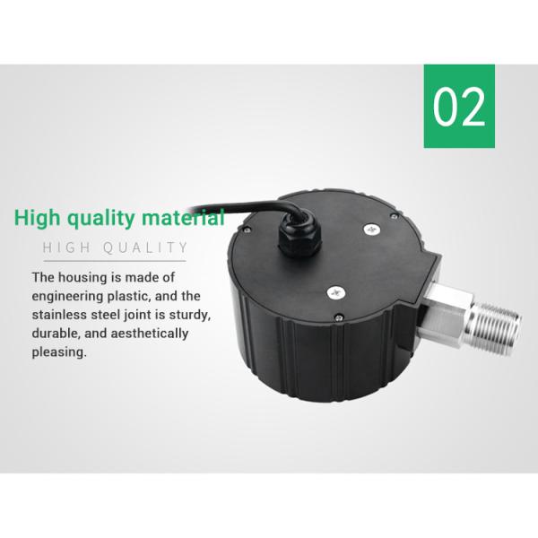 80mm Electronic Display Screen Threaded Pressure Measuring Instrument for OEM Support