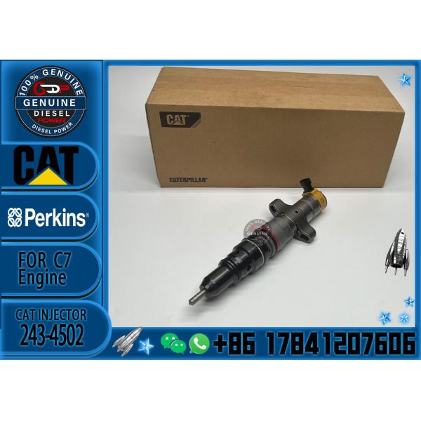 OE quality factory sale diesel fuel injector 243-4502 2434502 for CAT Caterpillar C7 engine