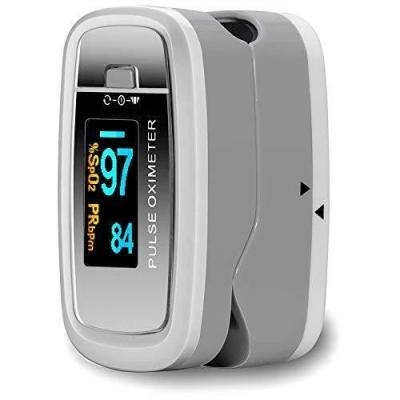 Plastic Dual Color OLED Fingertip Blood Oxygen Monitor