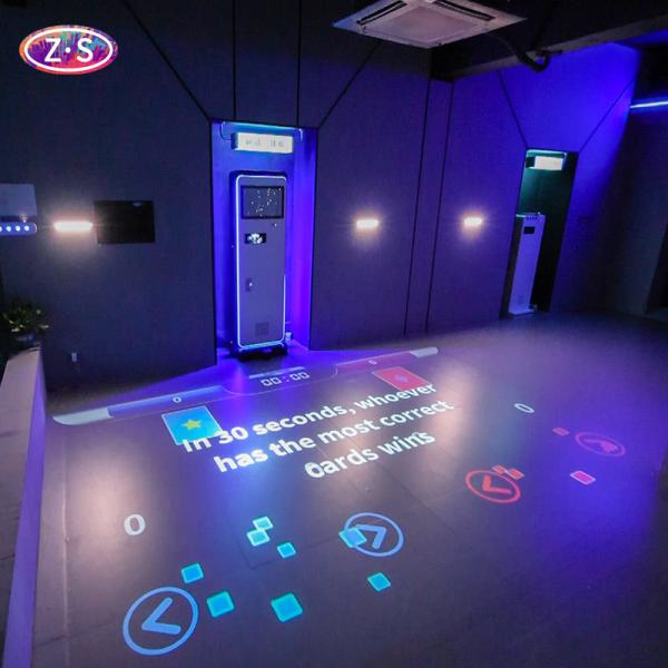 Children Play Zones Interactive Projection Game Touch Screen Control System