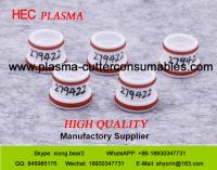 Silver Electrode Swirl Ring 279458 / 279422 For Kaliburn Spirit 400 Plasma Cutting Torch Body