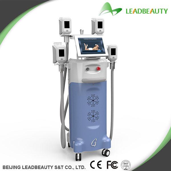Safe Cryolipolysis Fat Freeze Slimming Machine , 12 Inch Screen Body Slimming Equipment