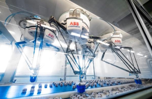 Robot ABB à 4 axes, robots Delta, haute vitesse, flexibilité, prélèvement
