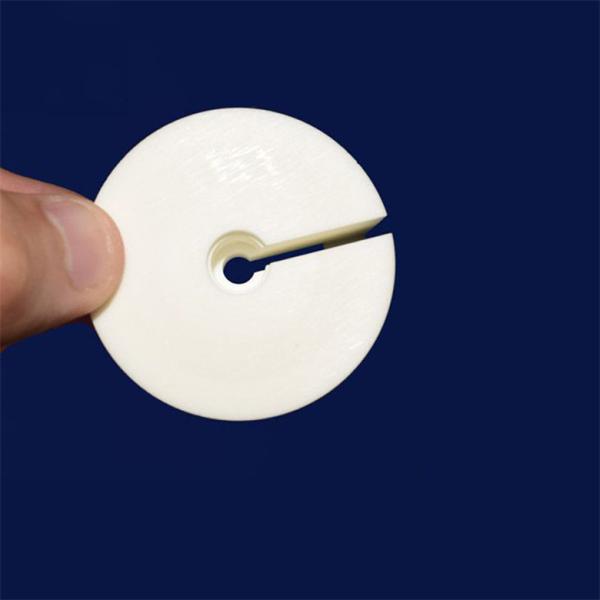 High Hardness Black Ceramic Disc / Zirconia Ceramic Washer for Cutting
