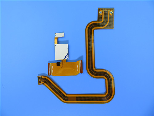 FPC PCBA Fabrication Impedance Flexible PCB Cable With FR4 Stiffener