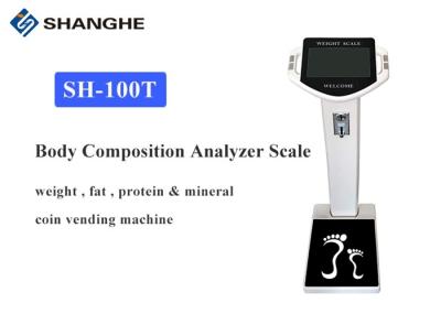 10.1 Body Fat Weight Scale Coin Operated Rs232 Weighing Scale