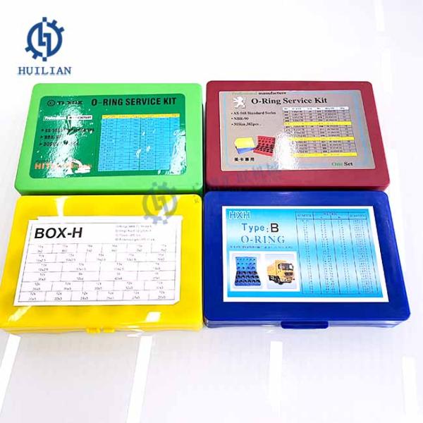 NBR90 O Ring Box 30Sizes With 382pcs O Ring Service Kit AS-568 Standards Series