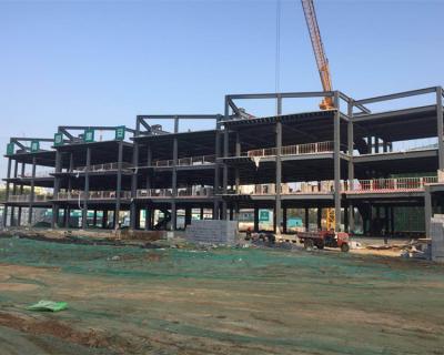 Construções de aço pre manufaturados, construções de armação de aço do jardim de infância do feixe de H