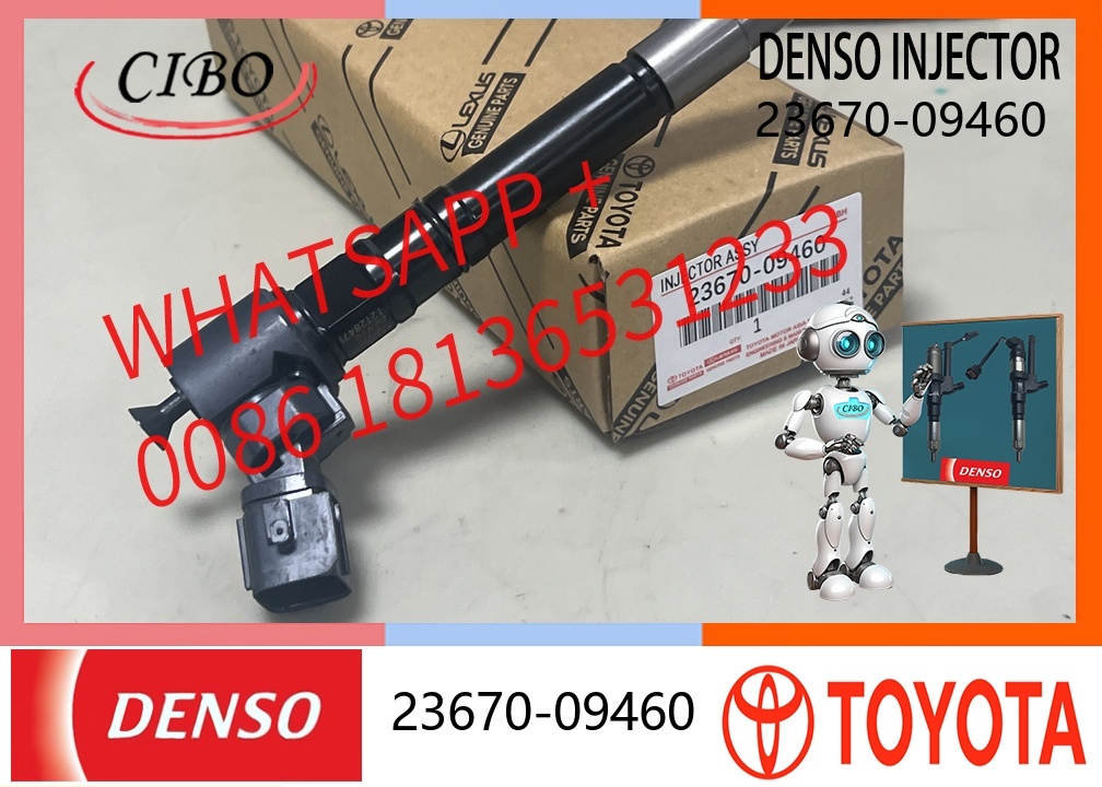 Fuel Injector 295700-1140 23670-0E070 for Toyota Hilux 2GD Diesel Engine OE 2367009460 23670-09460