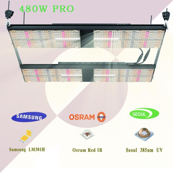 приведенные 730nm 3000K 5000K 480W растут светлое 1248μmol/S привели траву для того чтобы вырасти свет