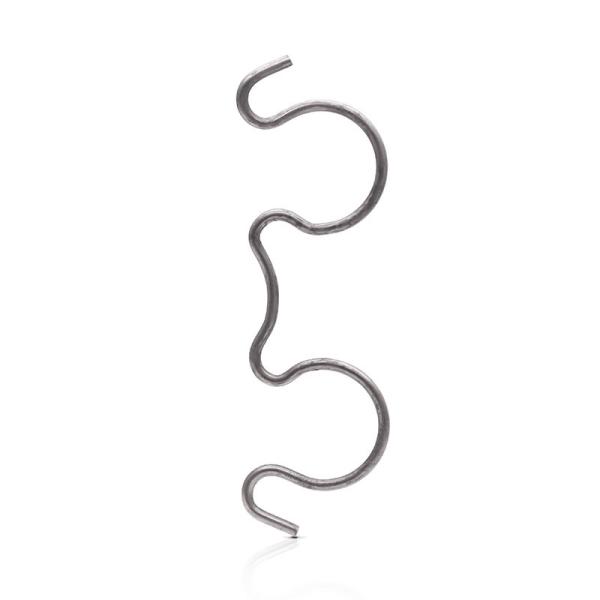 Double Hook SUS316 0.7mm C Shaped Special Springs